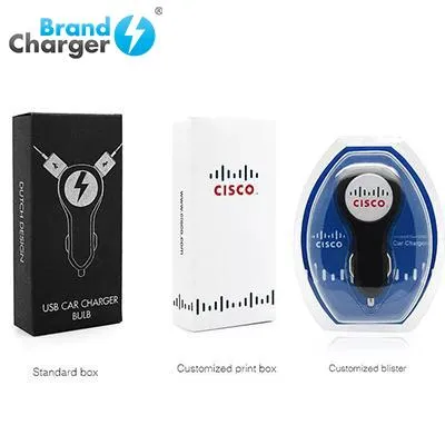 BrandCharger Bulb Universal USB Car Charger