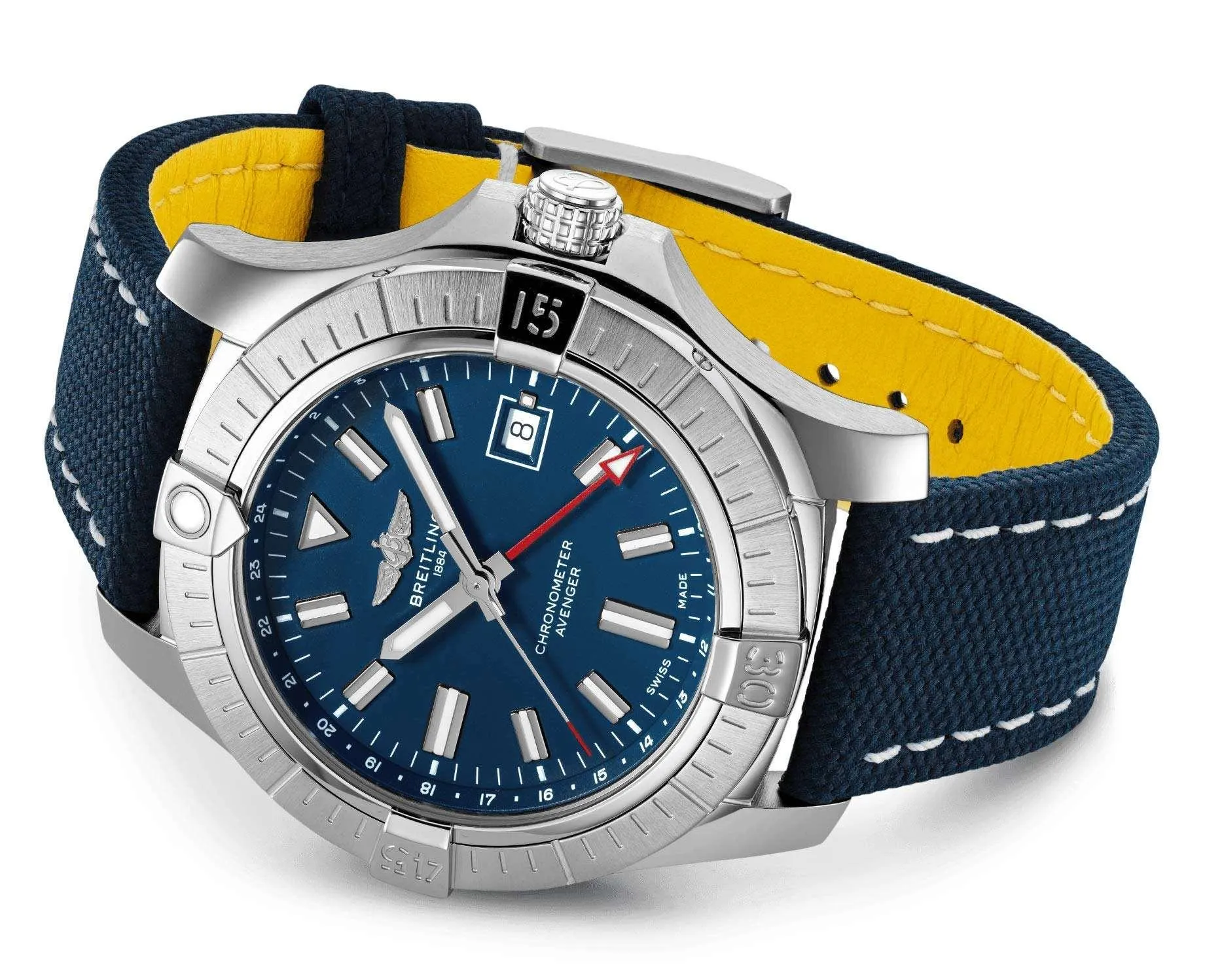 Breitling Avenger Automatic GMT 45 Mens Watch.