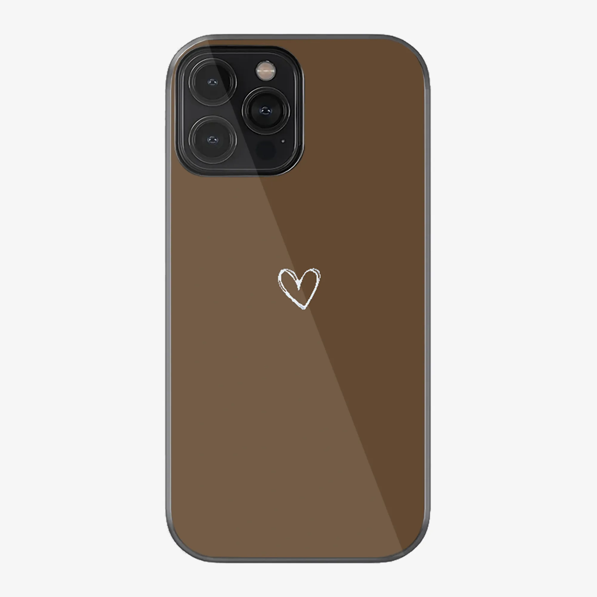 Brown Heart Case