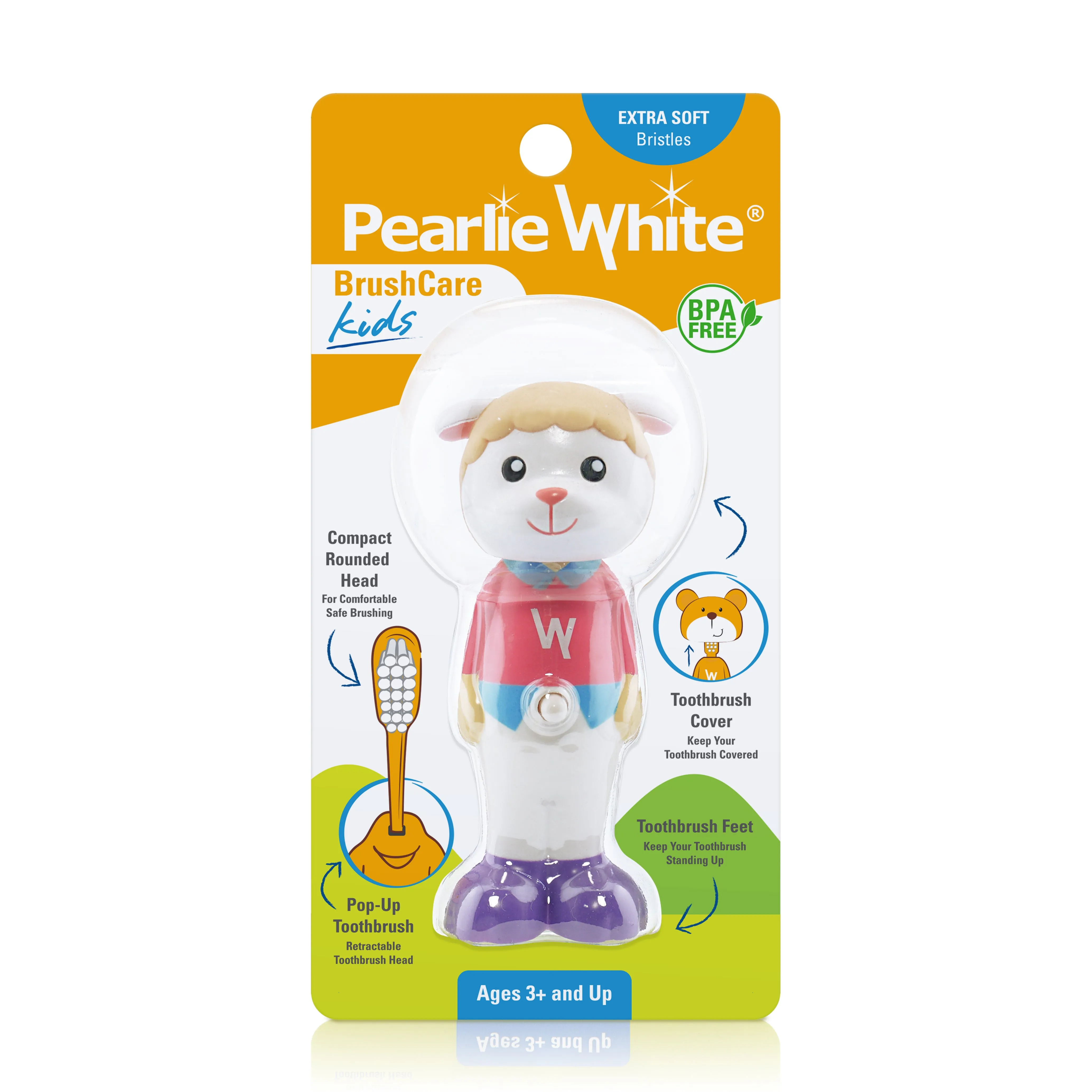 BrushCare Kids Pop-Up Extra Soft Toothbrush