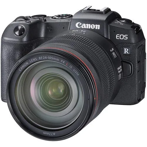 Canon EOS RP Mirrorless Digital Camera with RF 24-105 F4 L is USM Lens International Model Memory Bundle