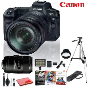 Canon EOS RP Mirrorless Digital Camera with RF 24-105 F4 L is USM Lens International Model Professional Bundle