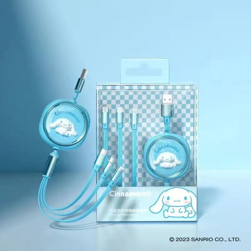 Cartoon 3in1 Charging Cable