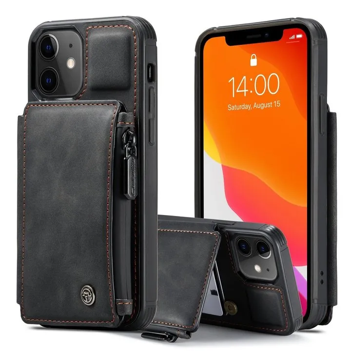 CaseMe Genuine Leather Phone Wallet Case