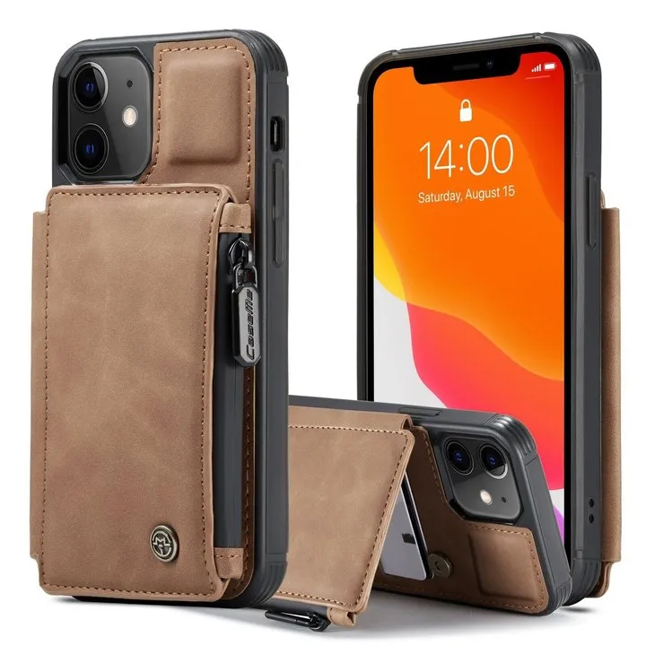 CaseMe Genuine Leather Phone Wallet Case