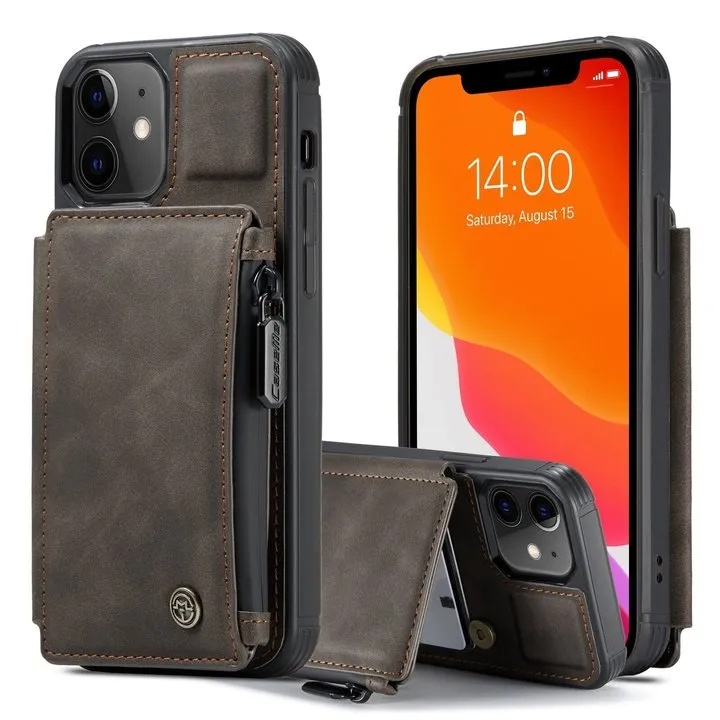 CaseMe Genuine Leather Phone Wallet Case