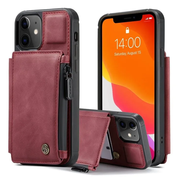 CaseMe Genuine Leather Phone Wallet Case