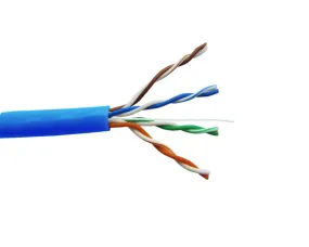 CAT5E UTP 24AWG Cable 1000' Blue (CAT5-1000BL)