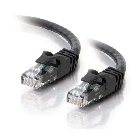 CAT6 550 MHz Snagless Patch Cable Black 10FT