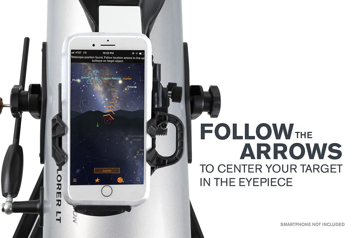 Celestron StarSense Explorer LT 114AZ - Smartphone app-enabled newtonian reflector telescope