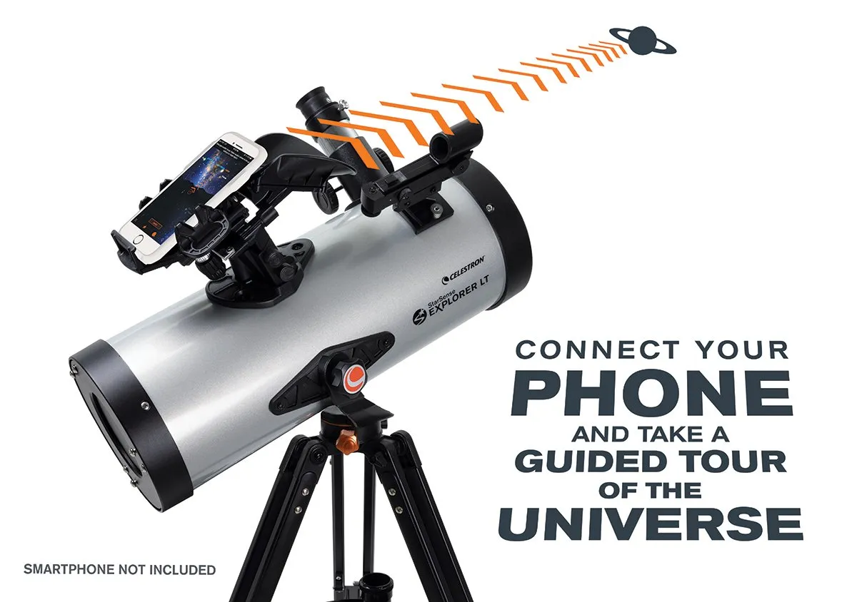 Celestron StarSense Explorer LT 127AZ - Smartphone app-enabled newtonian reflector telescope