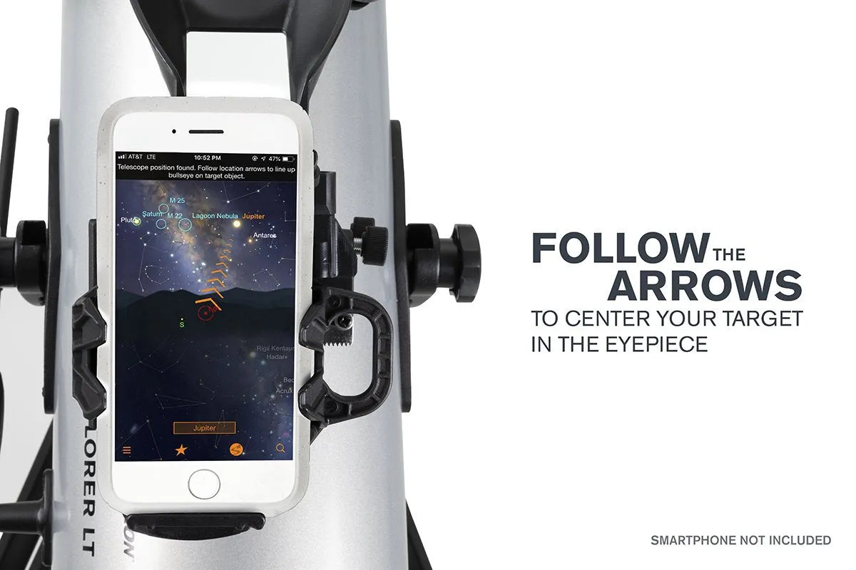 Celestron StarSense Explorer LT 127AZ - Smartphone app-enabled newtonian reflector telescope