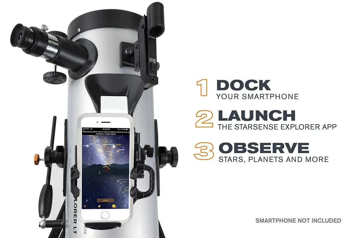 Celestron StarSense Explorer LT 127AZ - Smartphone app-enabled newtonian reflector telescope