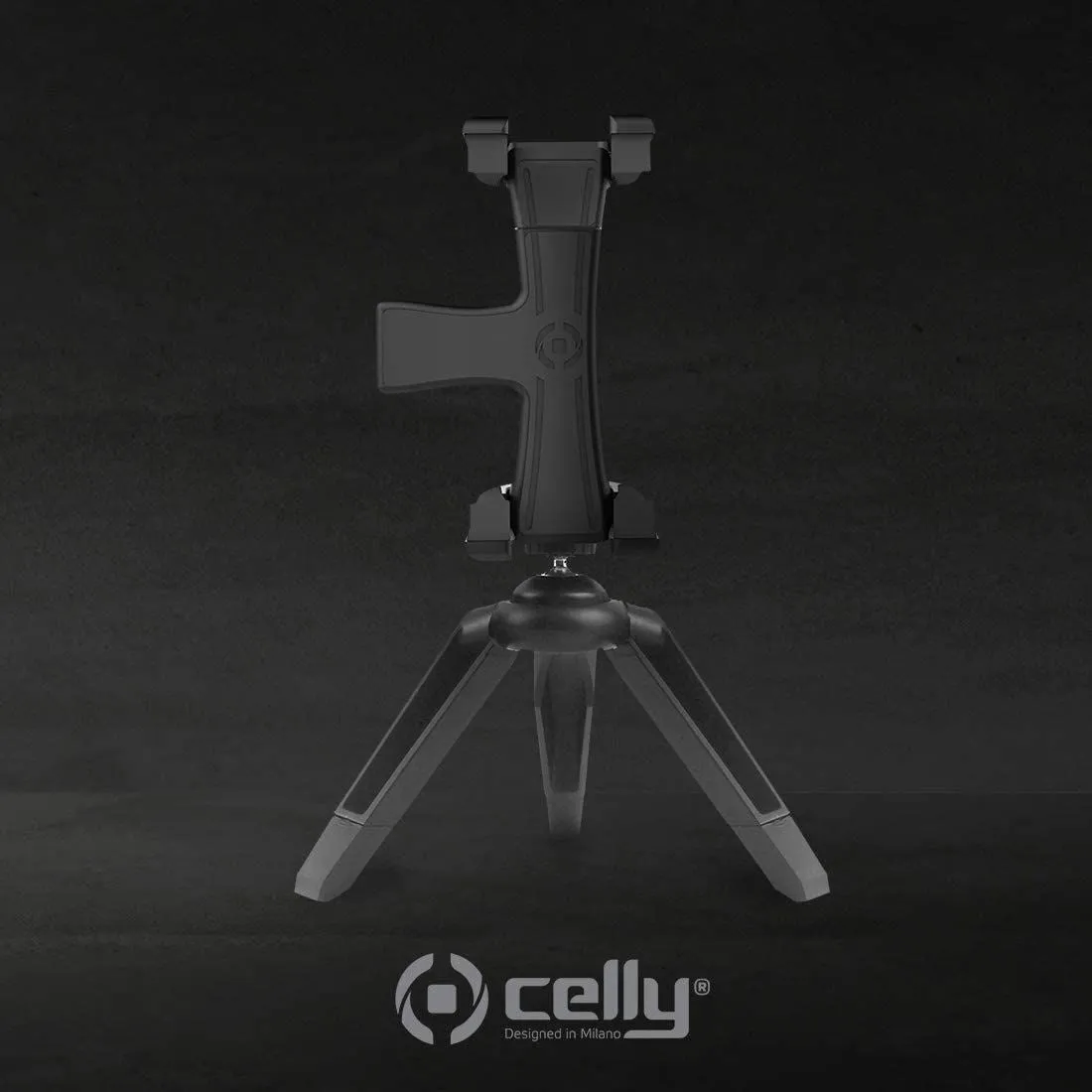 Celly Nano Tri Tripod Holder Black - CLICKNANOTRIBK