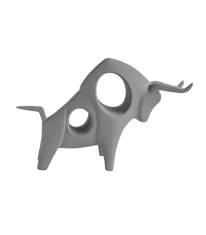 Charging Bull - Grey