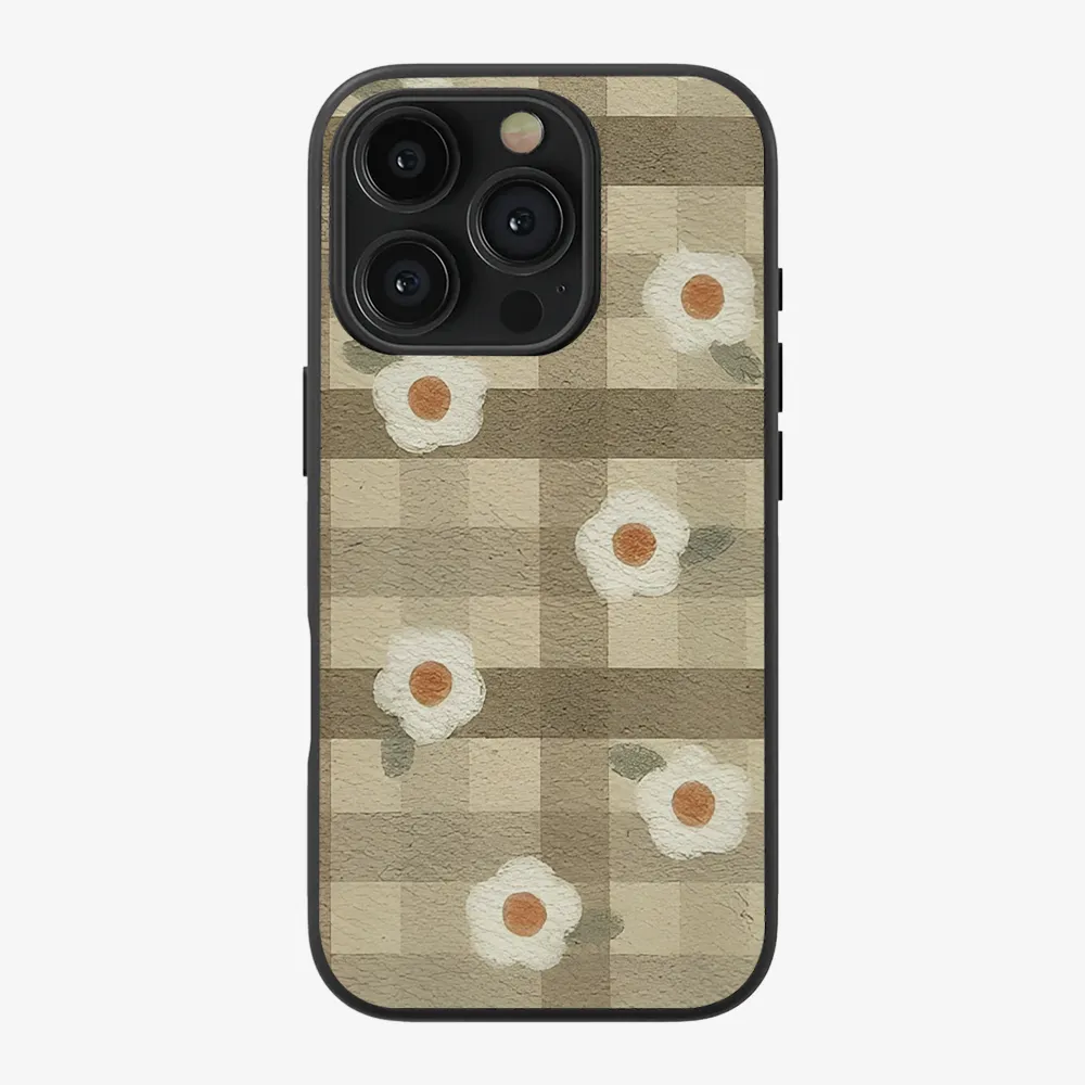 Checkered Flower Case