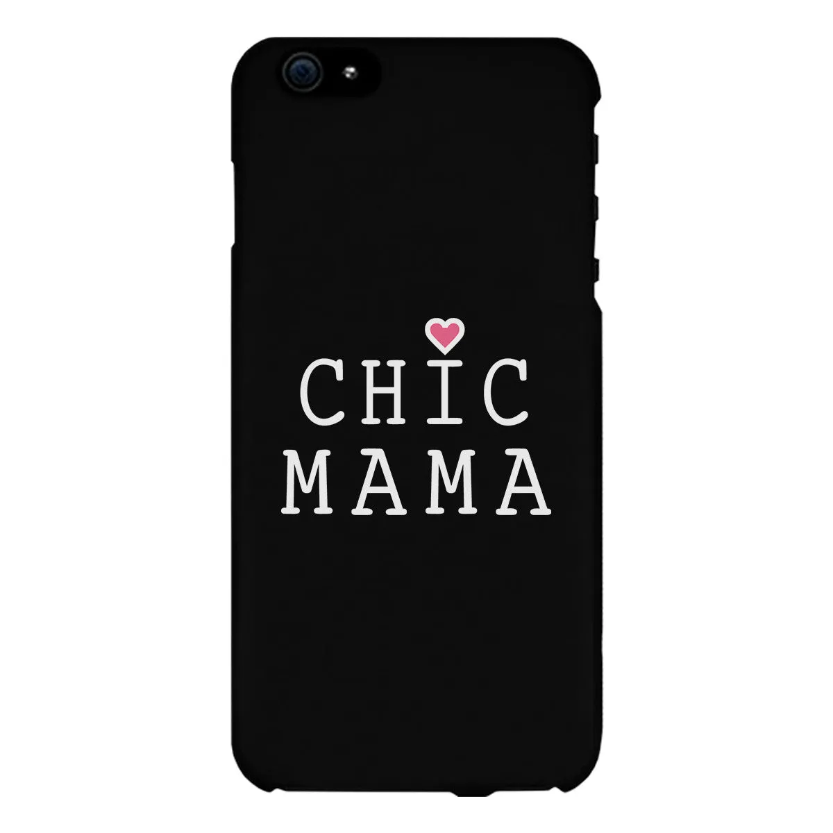 Chic Mama Black Phone Case Lovely Design Gifts For Mothers Day