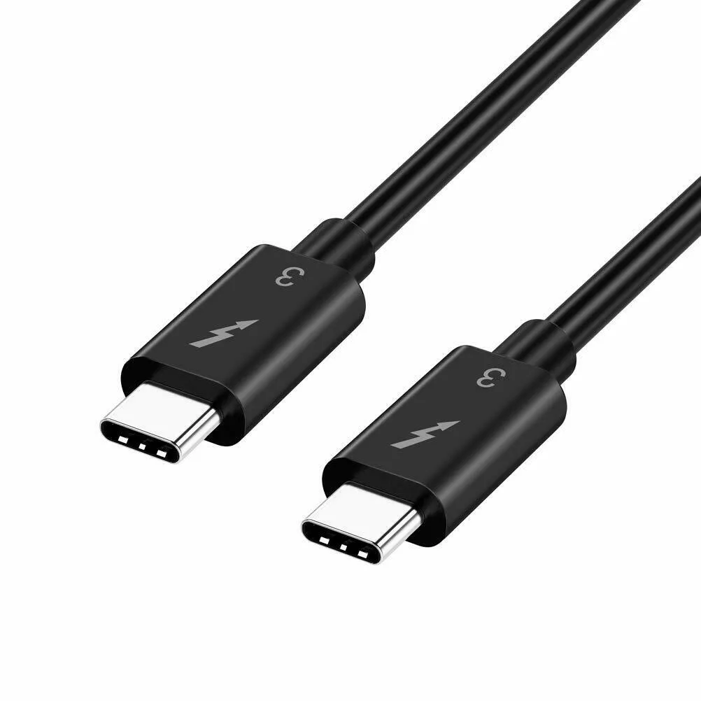 CHOETECH Thunderbolt 3 Certified Cable Active 40Gbps/100W Support 6K XDR Display