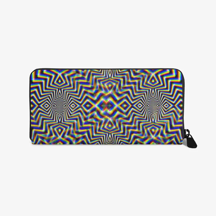 Chromadelic Leather Wallet