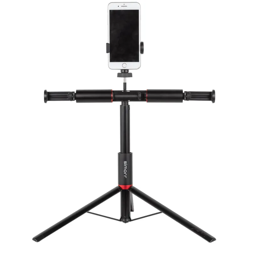 [CLEARANCE] Simorr by SmallRig Multifunctional Smartphone Tripod Perfect for Livestreaming, Vlogging and Live Broadcast 3376 ST30