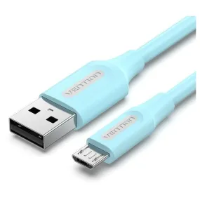 [CLEARANCE] Vention USB 2.0 A Male to Micro-B Male 2A (COL) 480Mbps Cable  (Available in Different Lengths)