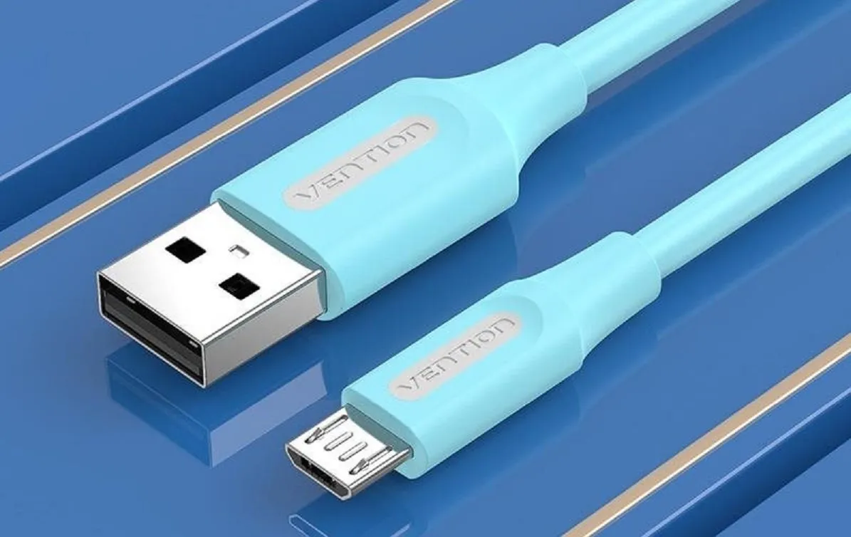 [CLEARANCE] Vention USB 2.0 A Male to Micro-B Male 2A (COL) 480Mbps Cable  (Available in Different Lengths)