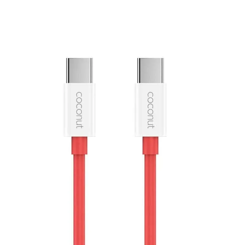 Coconut C15 Dash/Warp - USB C to Type C Cable - 1M (Coconut)