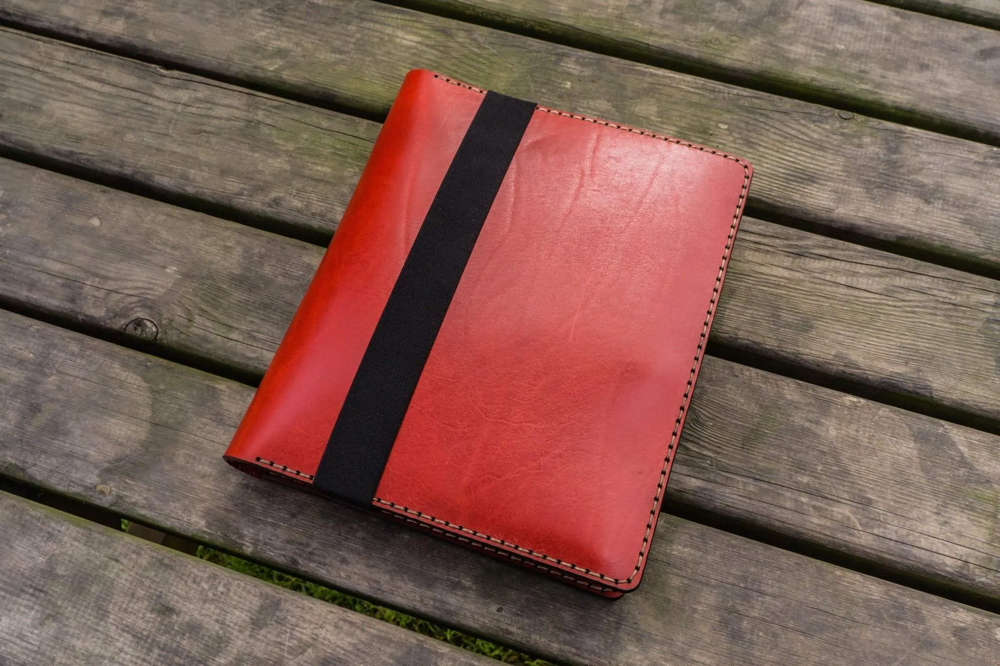 Composition Notebook Cover With iPad Air/Pro Pocket - Red