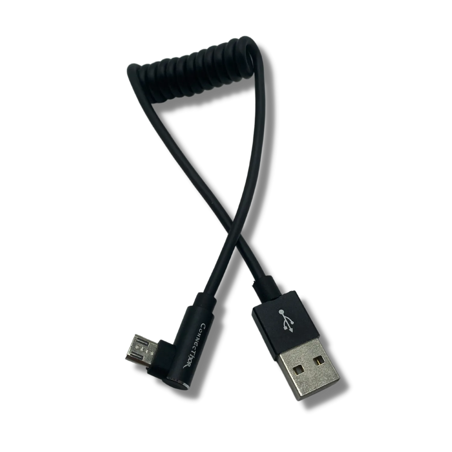 ConnecThor USB 2.0 - Micro USB Coiled Cable