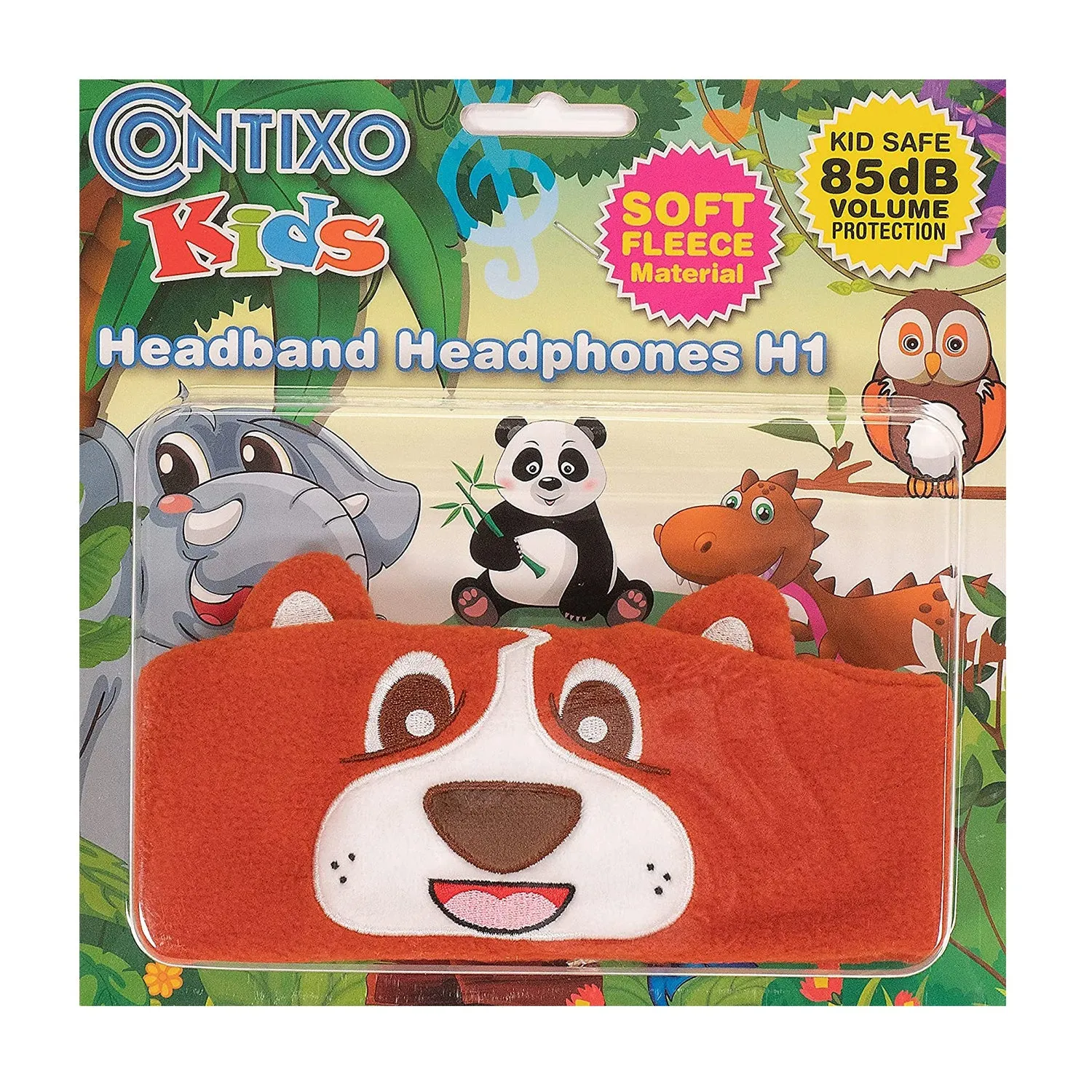 Contixo H1 Adjustable Fleece Headband Headphones by Contixo