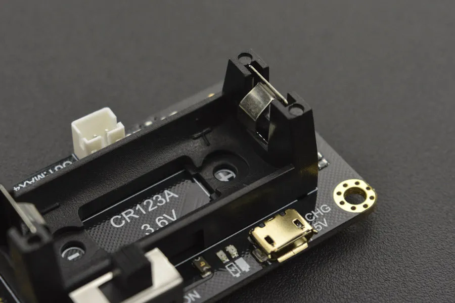 CR123A Li-ion Battery Holder for micro: Maqueen