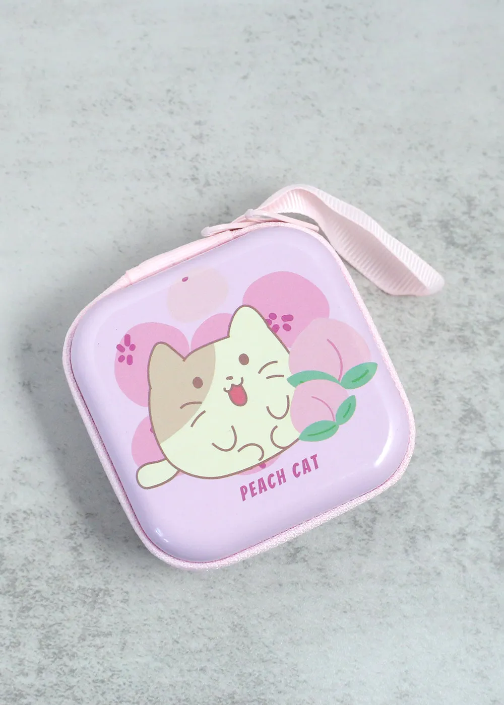 Cute Cat Tin Case