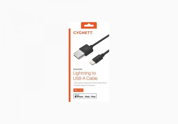 ***Cygnett Lightning To Usb-A Cable 1M -