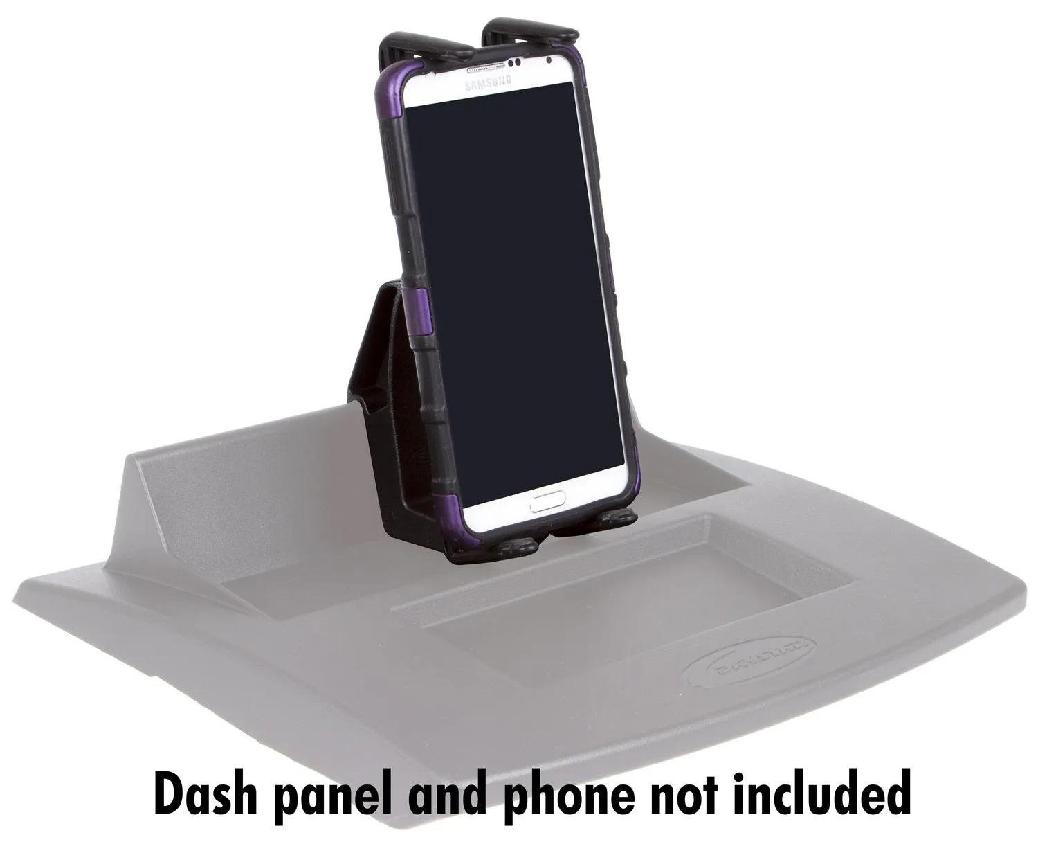 Daystar KJ71041BK Universal Phone Cradle for Upper Dash Panel KJ71020 Daystar