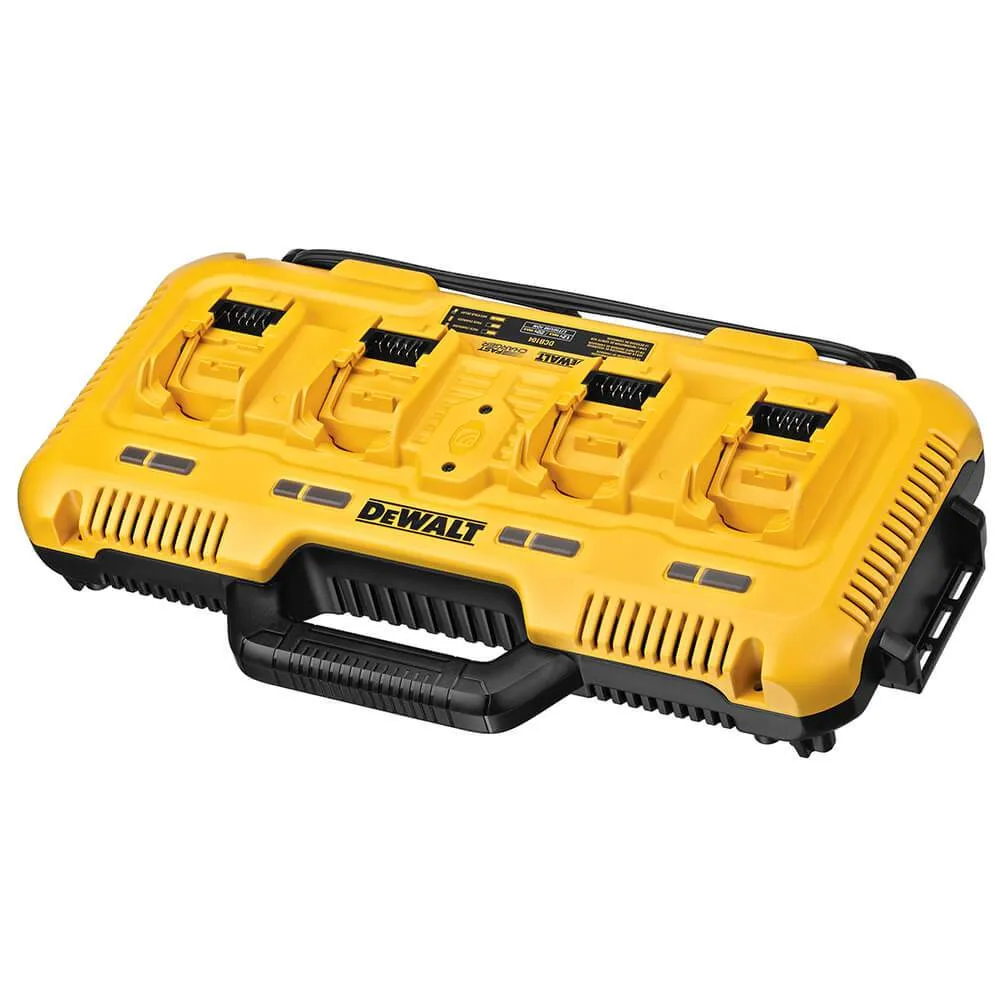 DeWALT DCB104 4 Port Durable Multiport Recharging Simultaneous Fast Charger