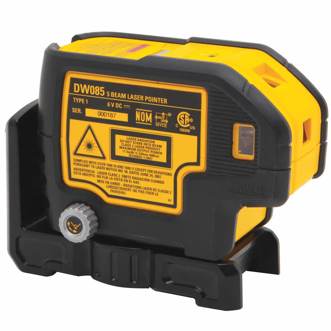 DeWalt DW085K 5-Beam Self Leveling Laser Pointer