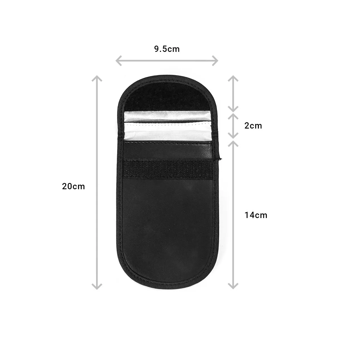 Disklok Small Faraday RFID Pouch