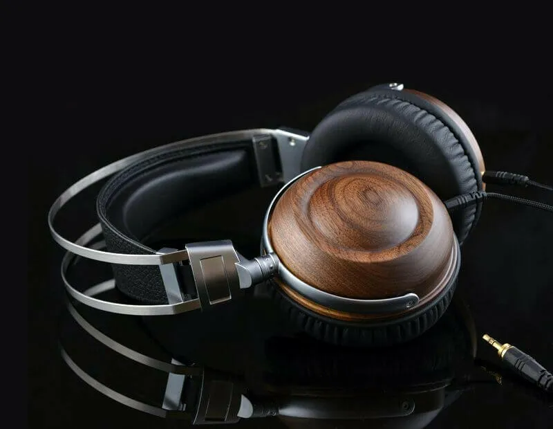 DIY 50mm Wood HIFI Headphones