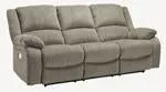 Draycoll Pewter Power Reclining Sofa