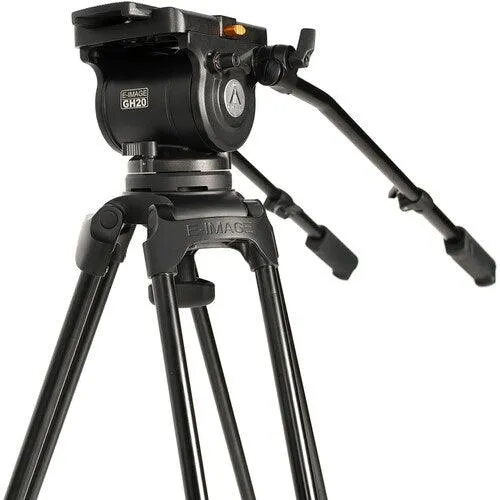 E-Image 2-Stage Aluminum Tripod with GH20 Fluid Head