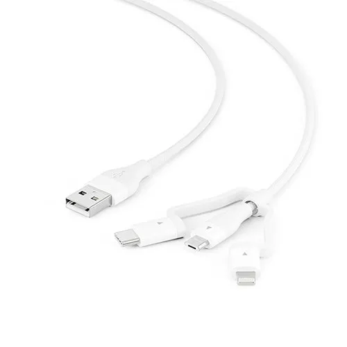 Elements 3-in-1 Charge and Sync Combo Cable 1M