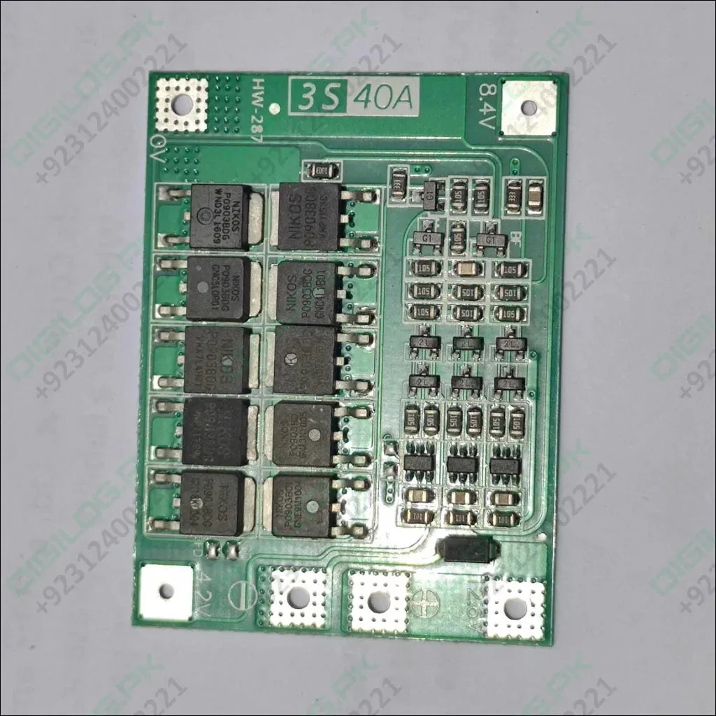 Enhanced Version 3S 40A Li-ion Lithium Battery Charger Protection Board PCB BMS For Drill Motor 11.1V 12.6V