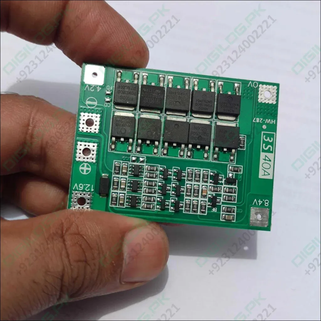 Enhanced Version 3S 40A Li-ion Lithium Battery Charger Protection Board PCB BMS For Drill Motor 11.1V 12.6V