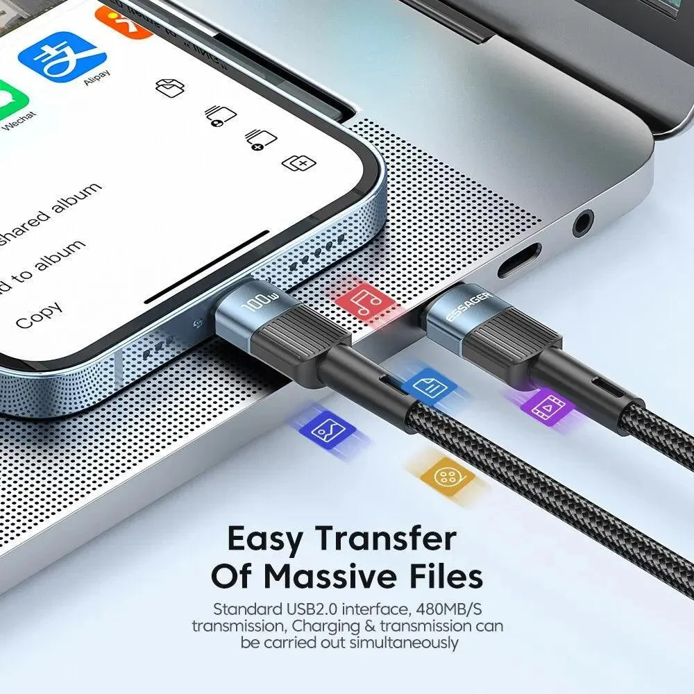 Essager Type C Fast Charging Cable: Superior Solution for Macbook Samsung Xiaomi