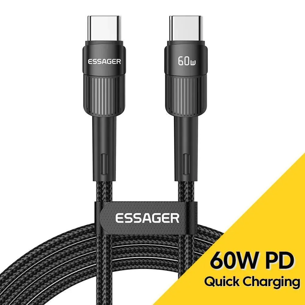 Essager Type C Fast Charging Cable: Superior Solution for Macbook Samsung Xiaomi