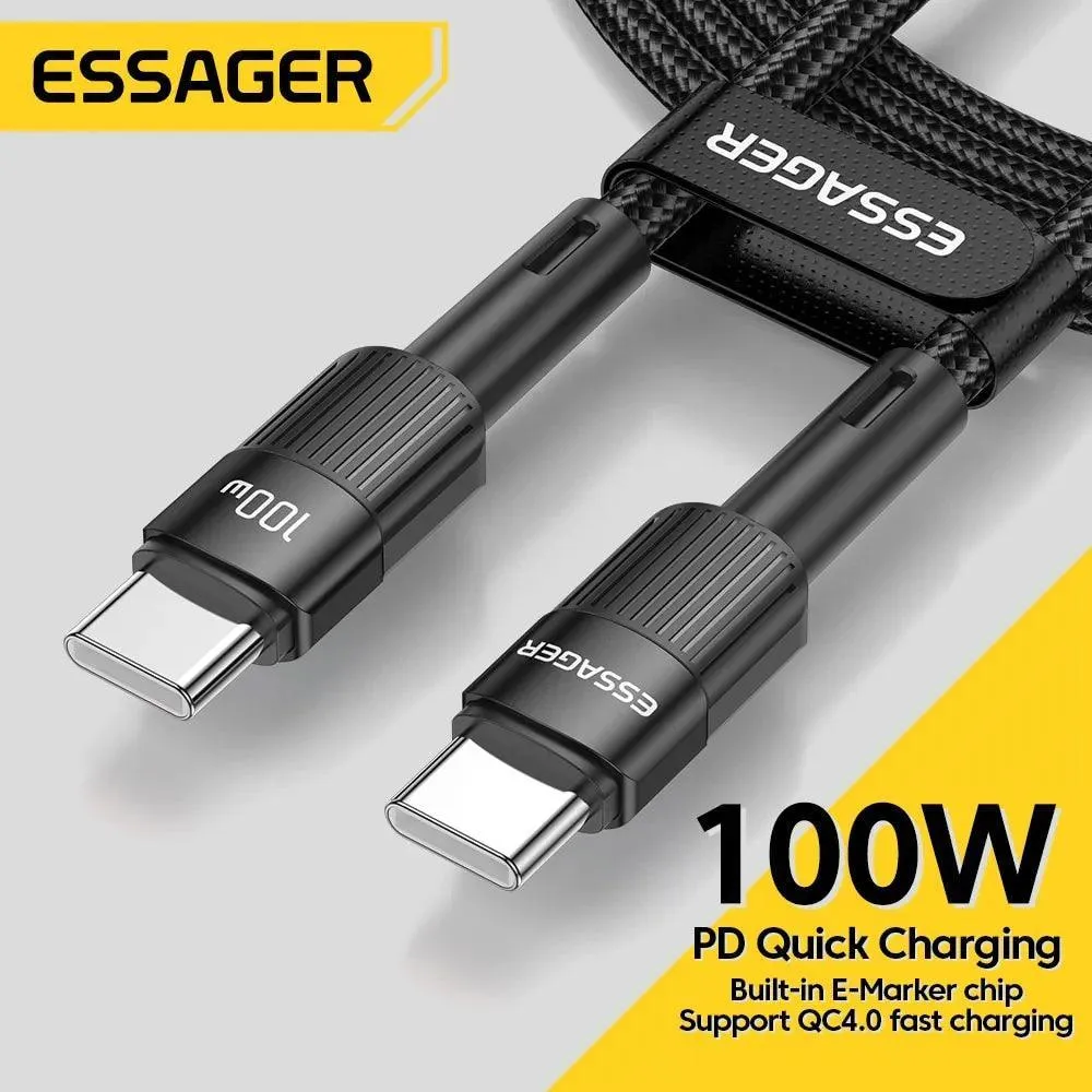 Essager Type C Fast Charging Cable: Superior Solution for Macbook Samsung Xiaomi