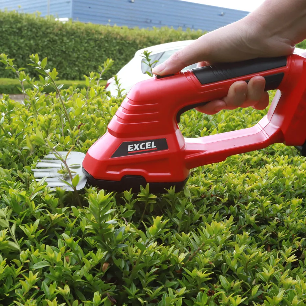 Excel 18V Hedge Trimmer Cutter & Grass Shear with 1 x 4.0Ah Battery & Fast Charger EXL5204