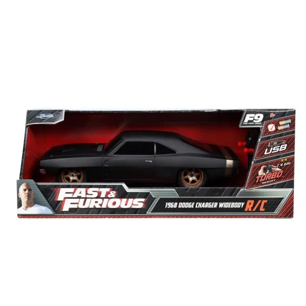 Fast And Furious - Dom's 1968 Dodge Charger Widebody 1:16 R/C Car