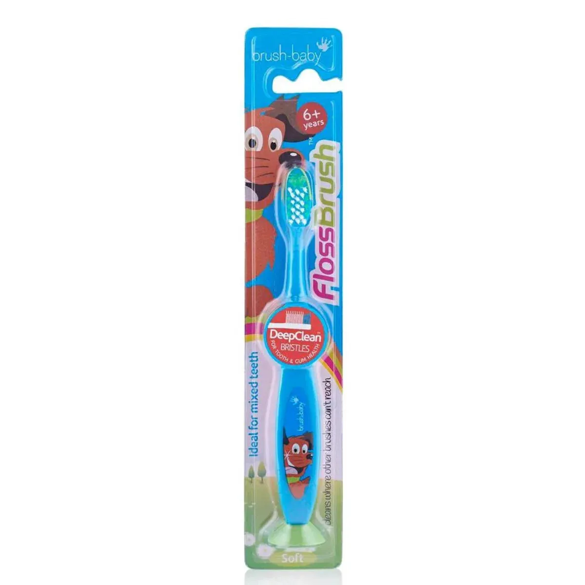 FlossBrush™ Bristles Toothbrush (6  Years)