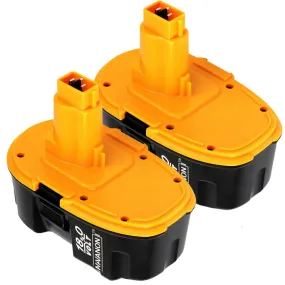 For Dewalt 18V XRP 6.0Ah  Battery Replacement | DC9096  2 Pack